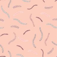 plumelets on the pink background