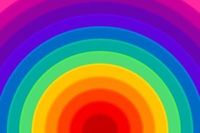 Rainbow Background Colorful