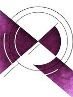purple abstract image