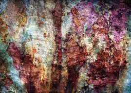 Rust Abstract Colorful Grunge