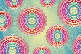 Background Gold Pink