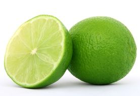 cut in half lime