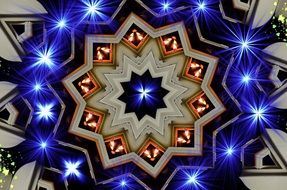 Background Star Light Abstract