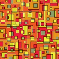 background with colorful overlapping squares