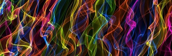 Banner Flame Fire Colours