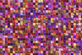 Background in the form of multi-colored mosaic