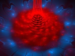 Background Texture Energy Vortex
