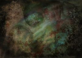 modern design on canvas