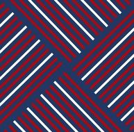 Geometric Background Stripes Red