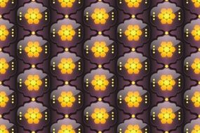 Pattern Background Yellow Bright
