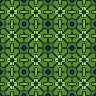 background with green seamless pattern