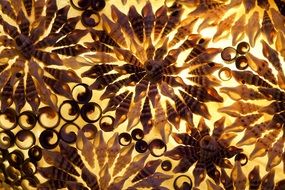 Mussels Lamp Star Pattern