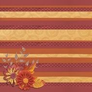Background Fall Leaves Stripes