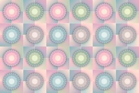 Seamless Pattern Pastels