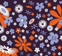 decorative floral wallpaper