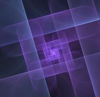 neon purple squares