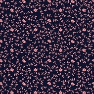 fine floral pattern on the black background