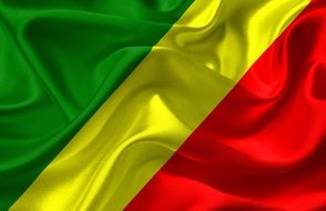 Flag Congo Africa Nation