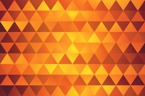 background of yellow and brown triangles