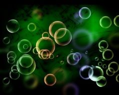Background Bubble The Ball