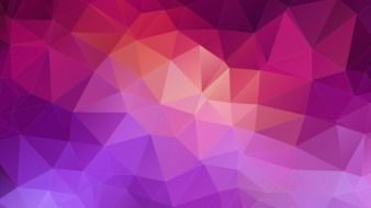 polygons on a purple background