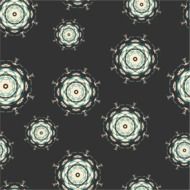 fractal circles on the grey background