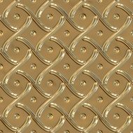 background with 3d gold pattern