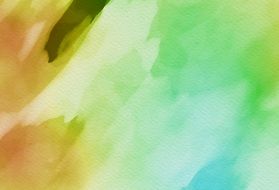 wallpaper with watercolour yellow green colors