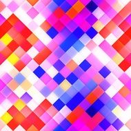 Squares Pattern Geometric