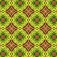 background with yellow green ornament