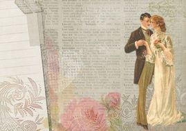 Background Vintage Couple