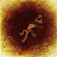 Lizard Reptile Abstract