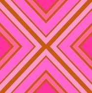 Pink Geometric Stripes Angles