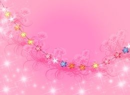 Floral Background Decor Abstract