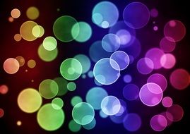 Circles Colors Background