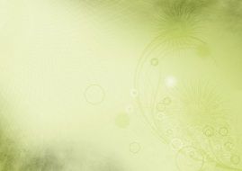 light green background with romantic pattern