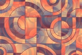 different shapes of different shapes on the background