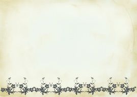 flower pattern on a sheet