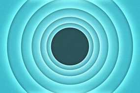 circles in light blue color