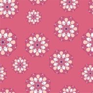 background with mandala flowers pattern