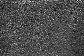 Leather Black Worn Texture