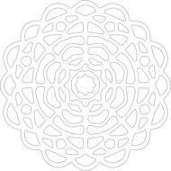 mandala flower for meditation