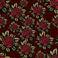 background with seamless floral texture