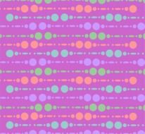 pink background with colored balls