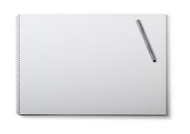 blank drawing pad