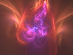 Fractal Flame Energy Light
