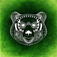 Bear Abstract Background Funny