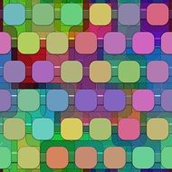 pattern with colorful squares