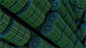 Background Cylinder 3D Render