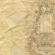 Background Drawing Vintage